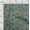 Cadet Blue, variant on oneOone Organic Cotton Poplin Twill Fabric Leaves & Floral Block Print Fabric BTY 42 Inch Wide