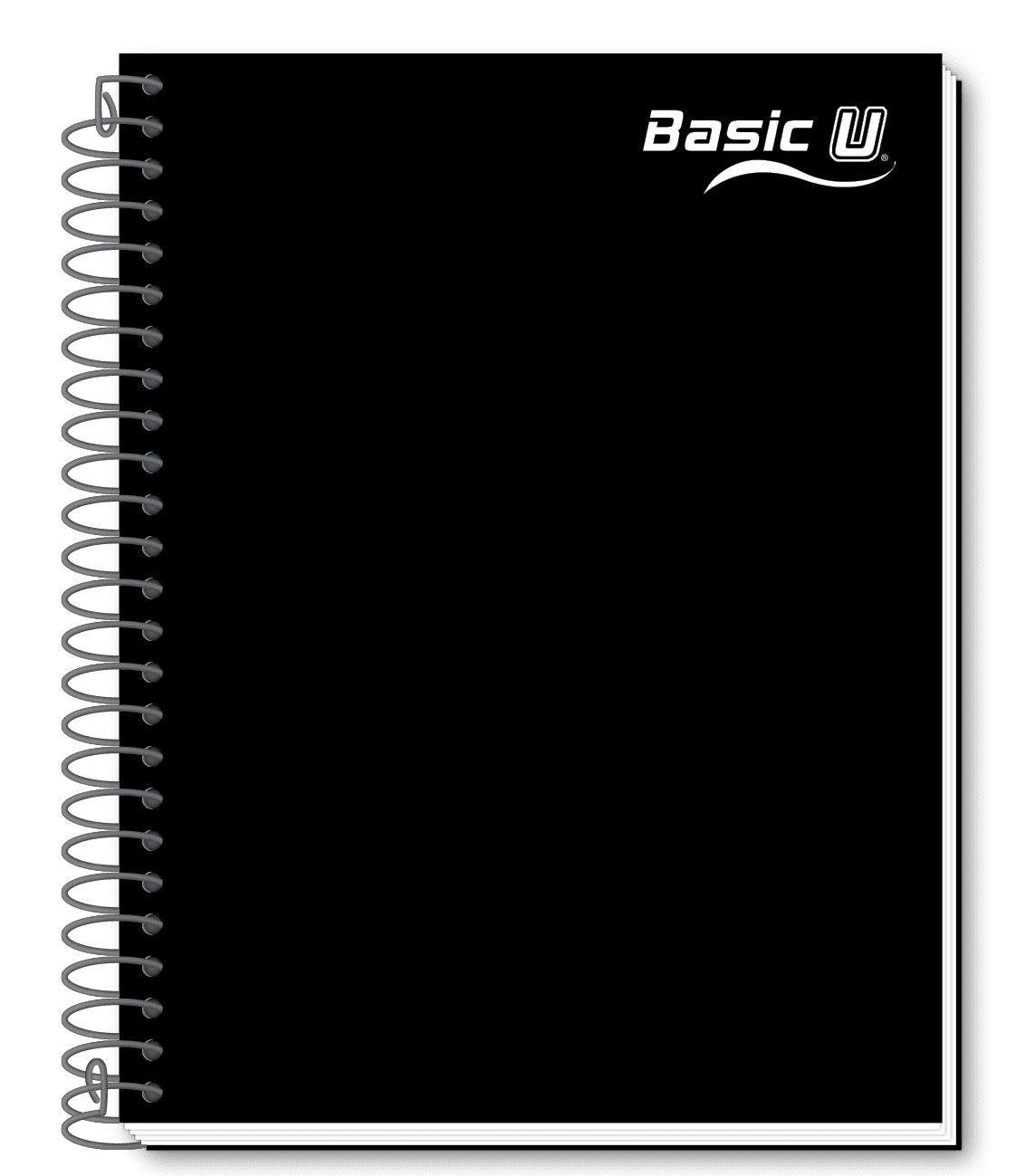 Top Star Basic U 5 Subject Wirebound Notebook Hard Cover Small Various Designs