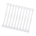 thumbnail image 4 of Almencla 10 Pieces Set Squash Racket Tennis Anti Vibration Shock Absorber Silicone Tennis Clear, 4 of 8