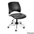thumbnail image 4 of OFM Star Swivel Drafting Chair with Vinyl Seats and Drafting Kit in Teal, 4 of 5