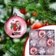 thumbnail image 5 of XWSHYW Decoraciones Navideñas Juego de Bolas Navideñas de Plástico Pintadas para Decoración de Cumpleaños, Bolas Decorativas para Árboles de Navidad, 5 of 5