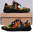 thumbnail image 3 of Trick Rawr Treat Halloween Shoes Sneakers for Women Men Black Size 8, 3 of 7