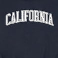 thumbnail image 3 of Instant Message - California Collegiate - Men's Crew Fleece Sweatshirt, 3 of 6