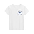 thumbnail image 3 of CCRFTGI 4th of July Shirts for Children Girls 10-12 Short Sleeve Happy USA Flag Summer Patriotic Tunic Blouses 1776 Festival Girls Clothes Tops White 9-10 Years, 3 of 5
