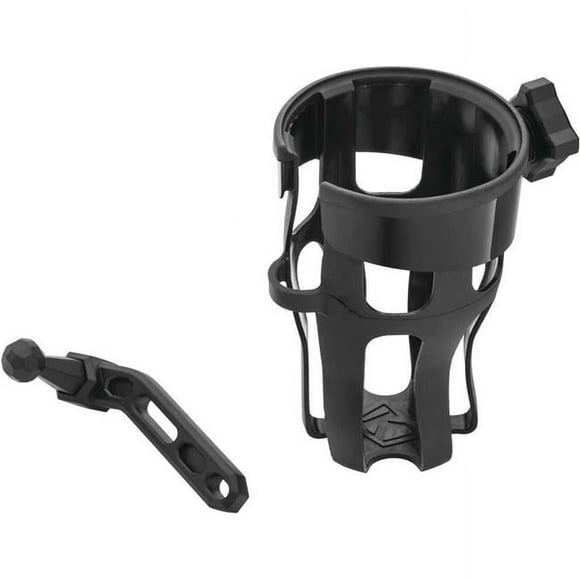 Kuryakyn 6485 Reflex Drink Holder with Perch Mount, Black