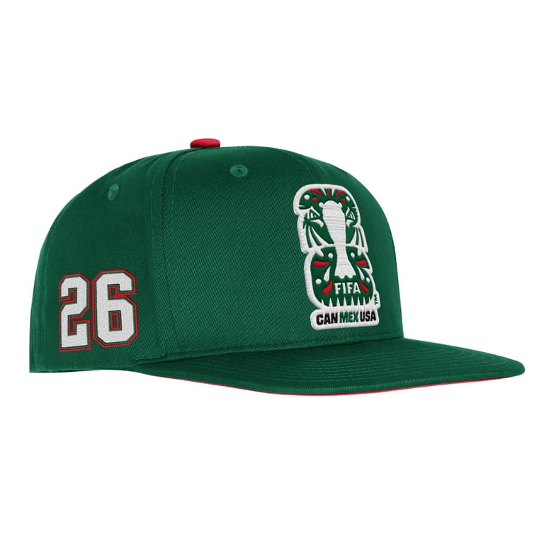 FIFA World Cup 2026 Men's Green Mexico FIFA 26 Flat Brim Snapback
