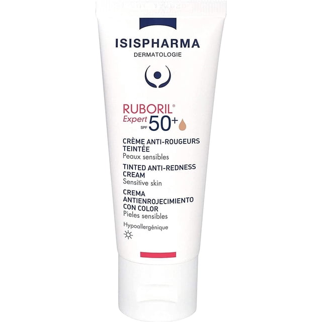 Protector Solar Isispharma Ruboril Expert SPF 50+ Muy Alta Protección en Efecto Mate para Piel Sensi