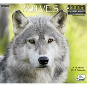 Mead Wolves Wall Calendar
