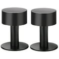 thumbnail image 4 of IDEANATEGRATE 2Ud Tope De Piso Para Puerta Seguro Antiruido Con Protector De Pared Negro, 4 of 8