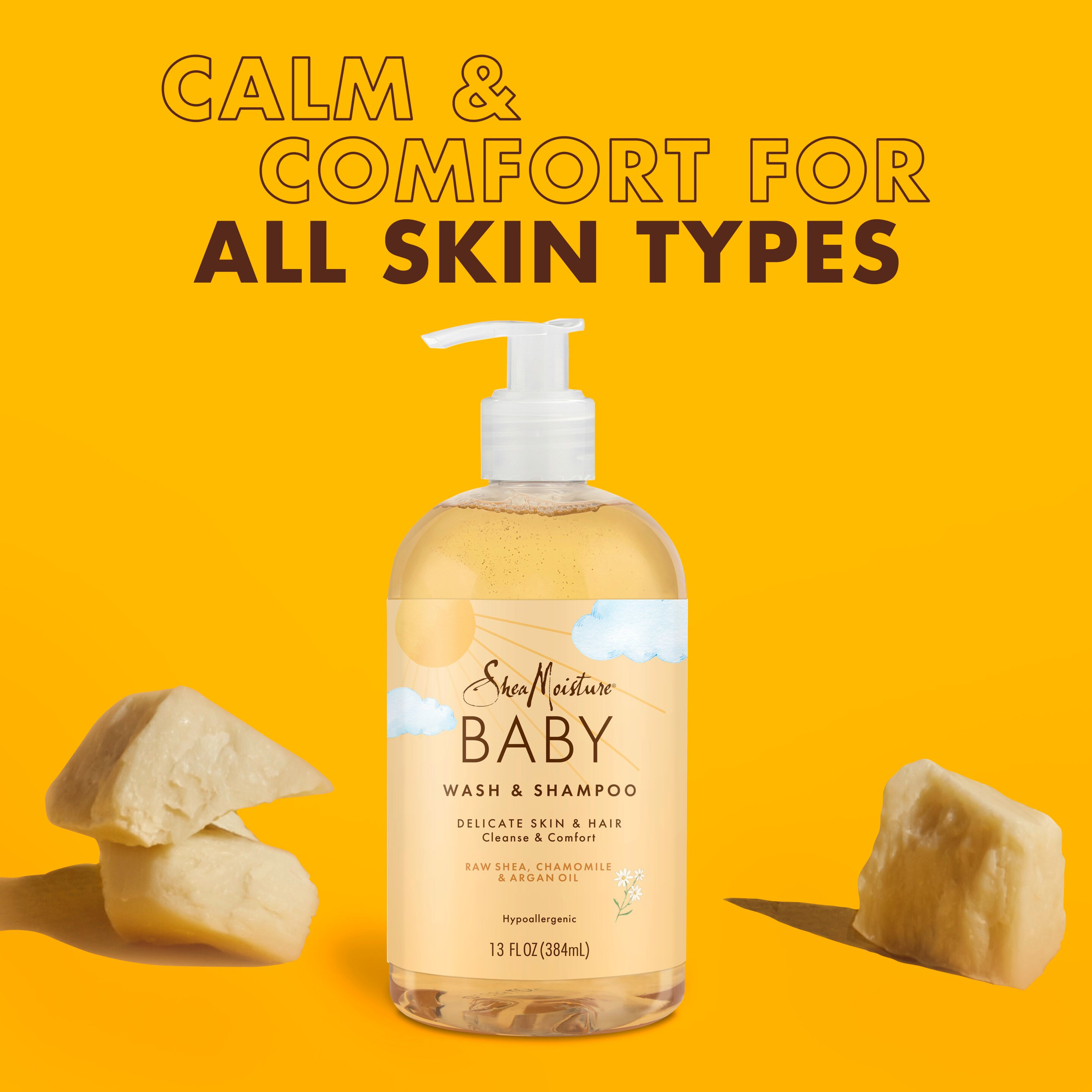 SheaMoisture Baby Wash & Shampoo Raw Shea & Chamomile photo 4