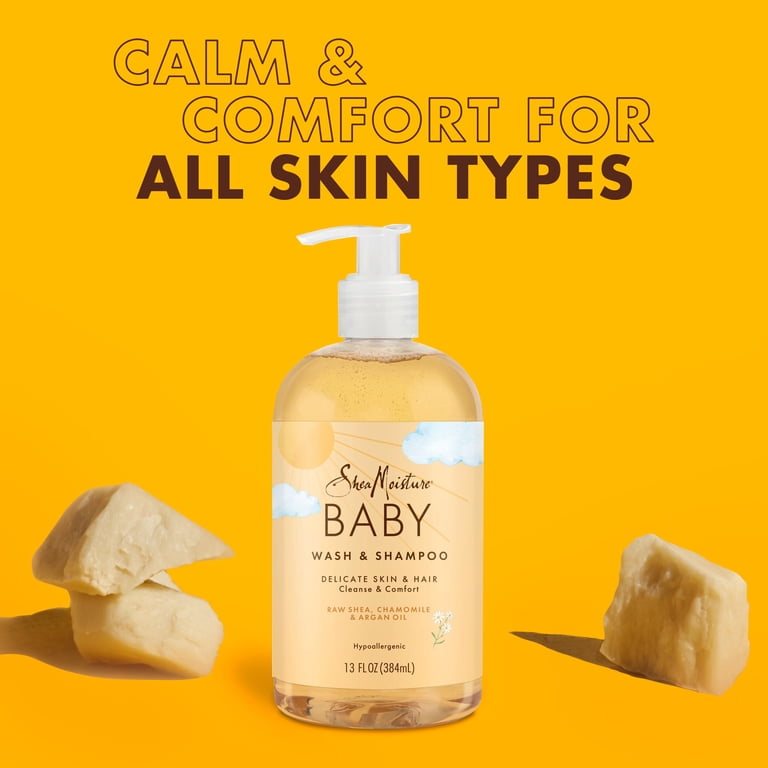 SheaMoisture Raw Shea, Chamomile & Argan Oil Baby Wash photo 5