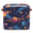 Multicolor 2, variant on CURLYOOT 13 x 13 Inch Cube Storage Bin, Leopard Rose Fabric Storage Cube Baskets, Wildlife Closet Shelves Foldable Bins with Leather Handles for Home Organizer