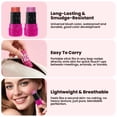 thumbnail image 4 of Blush Makeup Stick 2 Pcs, Multi-Use Cream Tinted Solid Moisturizer Stick with Natural Flush, Hydrating & Long-lasting, for Eyes, Lips & Cheeks, 4 of 7