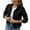 001* Black, variant on bnaln Jean Jackets for Women Clearance Womens Denim Jacket Fashion Long Sleeve Plus Size Short Denim Cardigans Lapel Button Down Solid Basic Cropped Coat Loose Outerwear