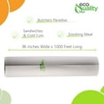 thumbnail image 2 of Butcher Paper 36 inch x 1000 FT - Food Service Wrapping Paper Roll for Butcher, Freezer Paper, Restaurants, Food Service, Butcher Paper, Meat Paper, Freezer Roll (2), 2 of 5