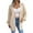 Beige#W, variant on HAPIMO Sales Sweater Cardigans for Women Open Front Solid Jacket Womens Loose Knitted Outwear Casual Comfy Girls Fall Fashion Tops Long Sleeve Army Green L