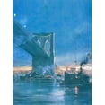 thumbnail image 1 of The Brooklyn Bridge-Sontag - CANVAS OR FINE PRINT WALL ART, 1 of 1