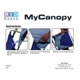 thumbnail image 5 of Rio Beach MyCanopy - Parasol para silla personal, color azul marino, 5 of 5