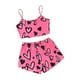 thumbnail image 3 of MKLEKYY Conjunto De Pijama Para Mujer, Camisola, Lencería, Top Y Pantalones Cortos Con Estampado De Lechuga, 3 of 3