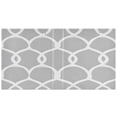 thumbnail image 2 of Elegant Gray Pattern 12.4x10.6in PVC Round Ring Binders, 2-Pack, D-Ring 3-Hole, Metal Clip, 2 of 10