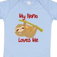 thumbnail image 4 of Inktastic My Nana Loves Me Sloth Boys or Girls Baby Bodysuit, 4 of 5