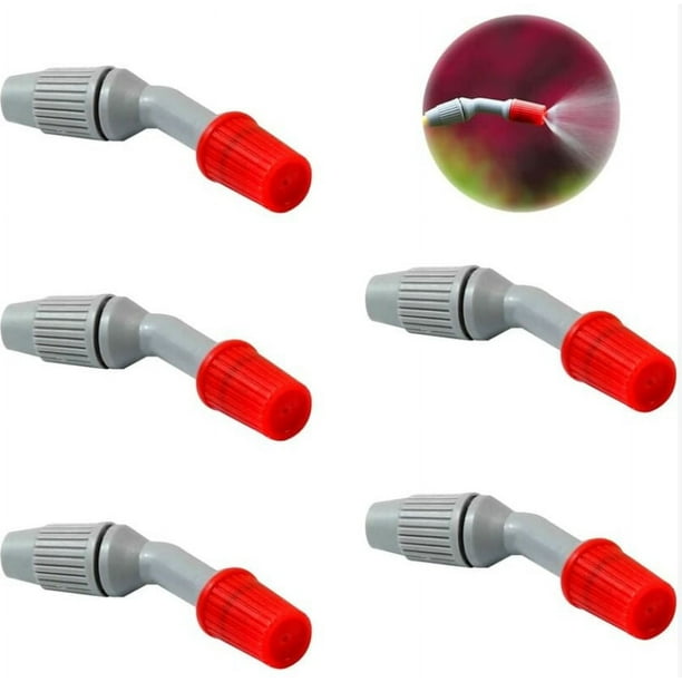 Accesorios de boquilla de pulverización, repuestos de aspersor para riego de jardín, limpieza de riego, 5 uds.