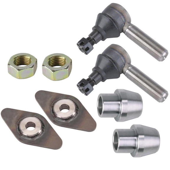Frame Mount Plates and Tie Rod End Kit
