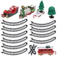 thumbnail image 1 of 1 Set Xmas Rail Train Plaything Funny Electric Track Train Toy (Random Color), 1 of 7