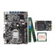 thumbnail image 2 of Methold 1 Juego de placa base B75, duradera, de alta eficiencia, USB 4G, piezas de computadora LGA1155, accesorios de repuesto, Kit de minería con SSD Juegos de teclado y mouse para computadora, 2 of 6