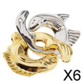 thumbnail image 1 of Runquan 6X Key Lock Classic Brain Teaser Keys Puzzles Unlock Toys for Kids Development 6 Pcs, 1 of 8
