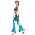 thumbnail image 2 of Pantalon Évasé Taille Haute à la Mode pour Femmes, Tendance Colorée, 2 of 5