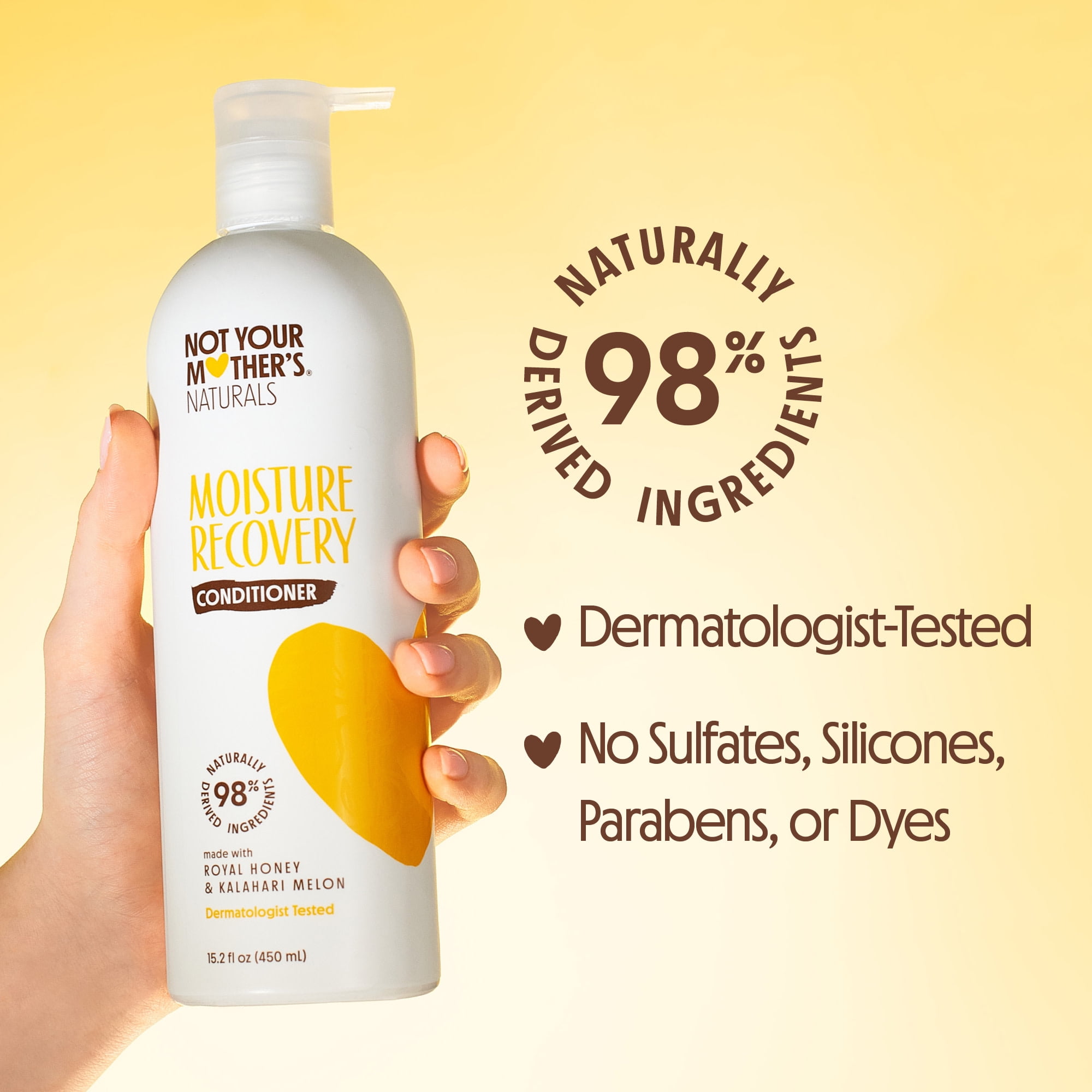 Not Your Mother's Naturals Moisture Recover Royal Honey and Kalahari Melon Hair Conditioner, 15.2 fl oz