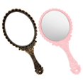 thumbnail image 3 of Makeup mirror, Compact Retro Handheld Mirrors Ideal for On-the-go Use and Lightweight, 3 of 4