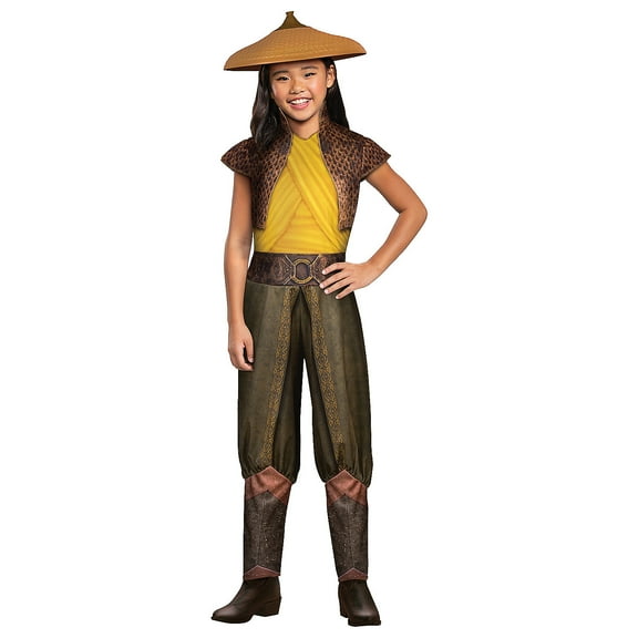 Disguise Girls' Disney's Raya and the Lost Dragon Raya Costume - Size 4-6x