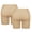 2 pack Apricot, variant on Seamless Shaping Boyshorts Panties for Women Shorts Under Dress Tummy Control Shapewear Underwear