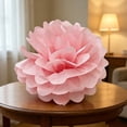 thumbnail image 5 of Tissue Paper Pom Poms Flowers, 3 Sizes 8",10",12" Pink Hanging Paper Flower Balls for Wedding, Birthday, Valentine's Day, Baby Shower Party Decor, Festive Celebrations & Event Hanging Accents, 5 of 6