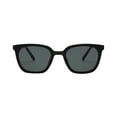 thumbnail image 1 of TIEVOSA Lunettes de Soleil pour Femmes Mode Rétro Lunettes de Soleil Carrées Style Net Rouge Personnalité (Noir), 1 of 3