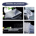 thumbnail image 2 of Exhibidor Zapatos En Acrílico Para Etiquetar Panel Ranurado transparente, 2 of 5