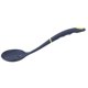 thumbnail image 4 of Espumador de silicona resistente al calor, cuchara ranurada, cucharón para servir alimentos, colador, utensilio de cocina para el hogar y restaurante (gris y verde), 4 of 7