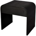 thumbnail image 5 of Maklaine Mid-Century Solid Wood Black Oak Finish Night Stand, 5 of 15