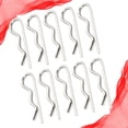 thumbnail image 1 of OULII 500 Pcs Goupille de Fixation en Forme de R, Goupille en Acier au Carbone pour Industrie Mécanique, 1 of 6