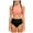 B-Pink, variant on Teen Girls Swimsuits 2 Piece Bikini Sets Bow High Waist Swimsuit Size 3-14 Years