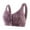 Purples, variant on Padded Bras for Women Discouts Woman Color Thin and Steel Hoop Push up Breathable Underwear for Daily Bras Demi Cup Bra Style F-970 Pinks 36