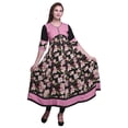 thumbnail image 1 of Bimba Printed Long Kurti For Women Anarkali Dress Indian Casual Top Tunic, 1 of 5