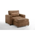thumbnail image 2 of Brooklyn Twin Sofa Sleeper - Cognac, 2 of 4