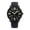 Black -AJ12, variant on Ladies Watches Quartz Watch for Women Round Casual Lightweight Wrist Watches Easy Reader Watch with Leather Strap White