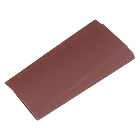 

5 Pack 600 Grit Sandpapers 9 x 3.7 Aluminum Oxide Sanding Sheets Hand Sander Papers