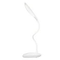 thumbnail image 5 of Decdeal Ultralight White LED USB Rechargeable Dimmable Eye-Caring Desk Lamp 1200mAh Touch Control Table Light with 360° Rotatable Head Flexible Hose for Studying Reading Working Camping, 5 of 8