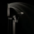 thumbnail image 4 of 1-Handle Freestanding Floor Mount Roman Tub Faucet Bathtub Filler with Hand Shower in Matte Black, 4 of 5