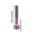 thumbnail image 4 of 1pc Titanium Bike Headset Stem M6 Thread Bolt Bicycle Accessory (Colorful M6-40), 4 of 9
